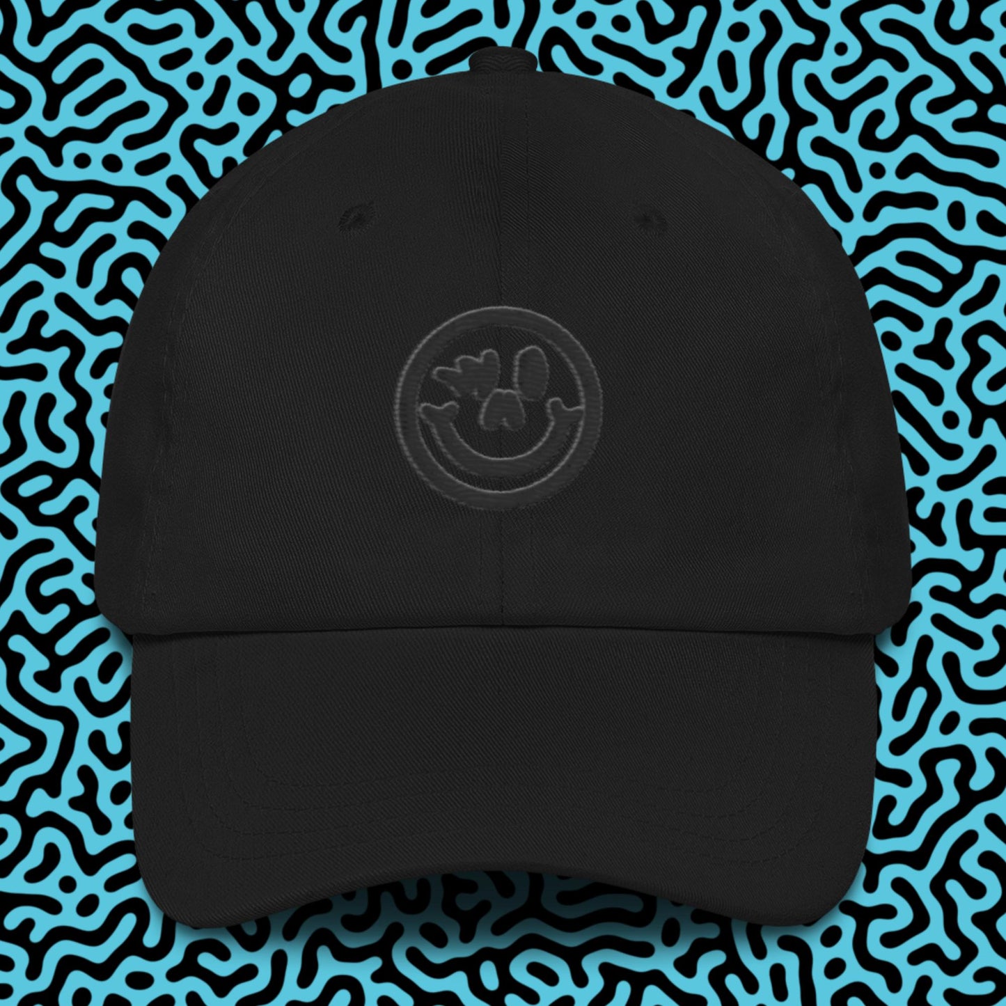 Dad Hat Black Logo