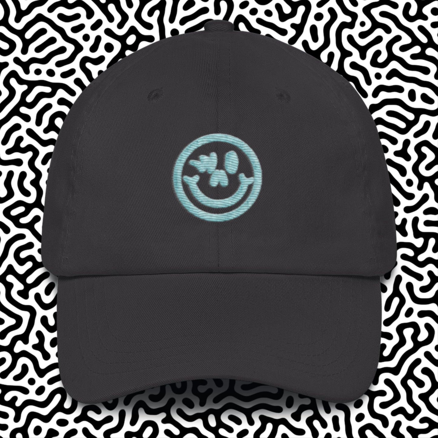 Dad Hat Blue Logo