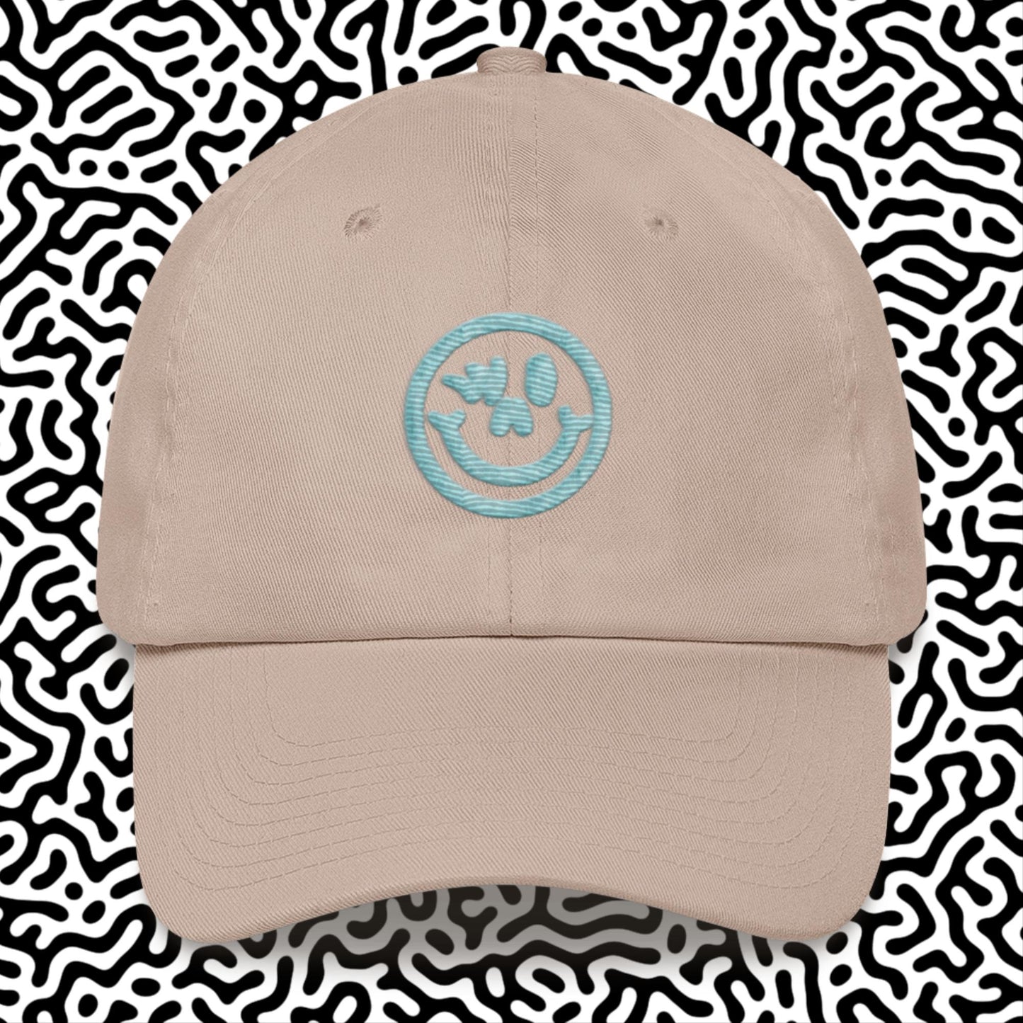 Dad Hat Blue Logo