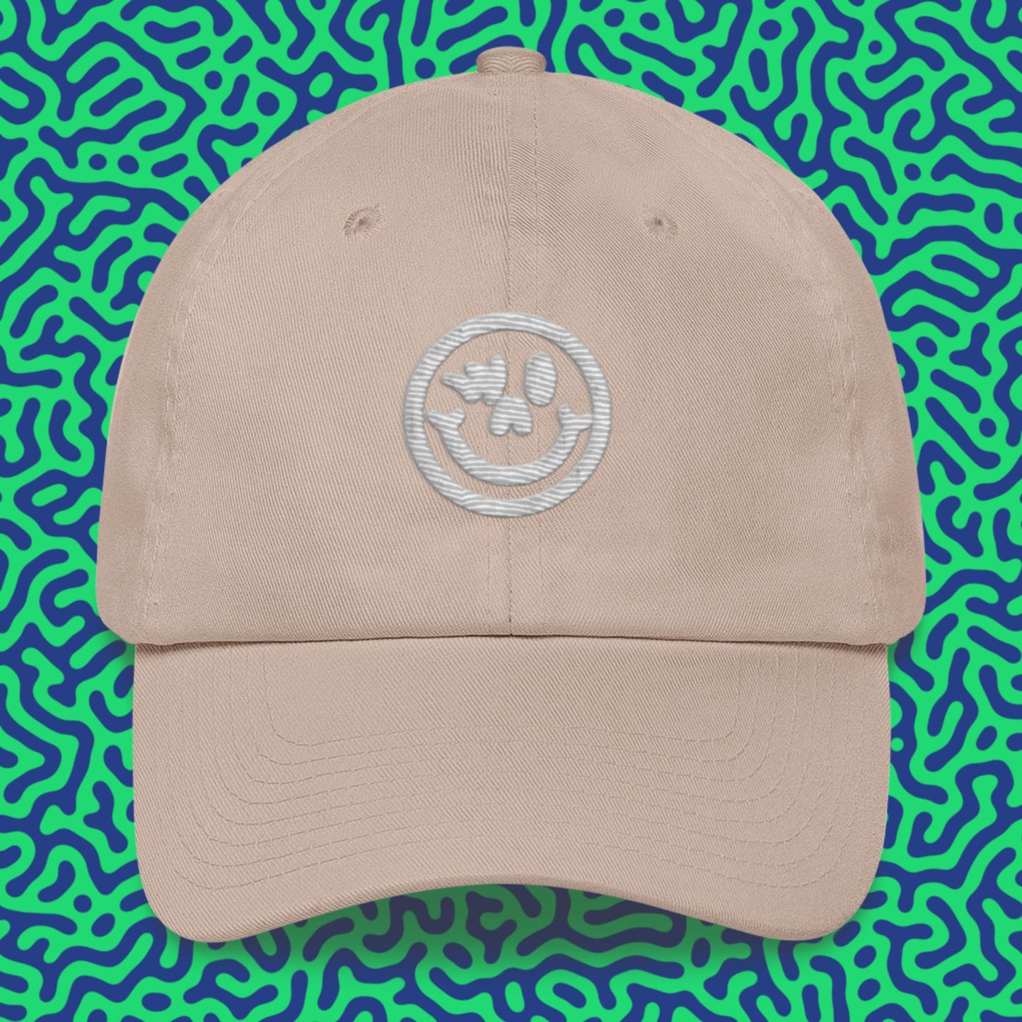 Dad Hat White Logo